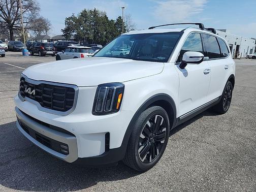 Glacial White Pearl 2024 Kia Telluride SX Prestige