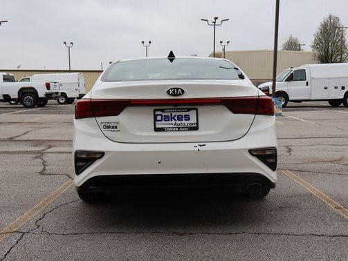 Clear White 2021 Kia Forte LXS