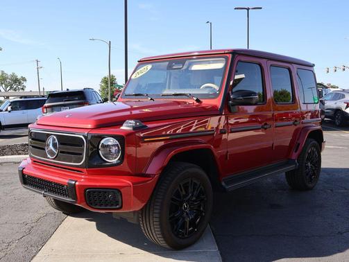 MANUFAKTUR Cardinal Red Metallic 2025 Mercedes-Benz G-Class G 580