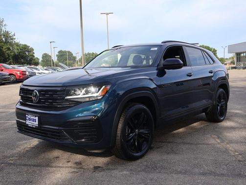 Tourmaline Blue Metallic 2023 Volkswagen Atlas Cross Sport 3.6L V6 SEL