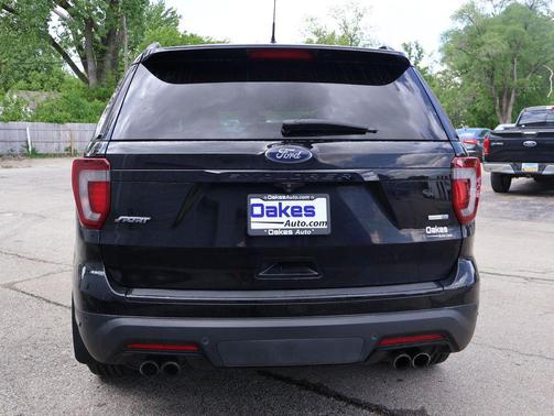 SHADOW BLACK 2018 Ford Explorer Sport