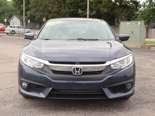 Cosmic Blue Metallic 2017 Honda Civic EX-L