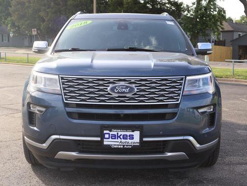 BLUE METALLIC 2018 Ford Explorer Platinum