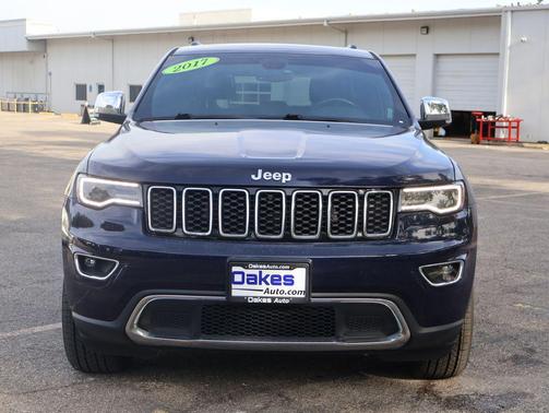 True Blue Pearlcoat 2017 Jeep Grand Cherokee Limited
