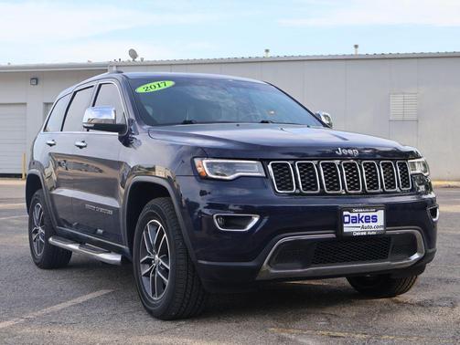 True Blue Pearlcoat 2017 Jeep Grand Cherokee Limited