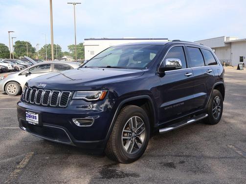 True Blue Pearlcoat 2017 Jeep Grand Cherokee Limited