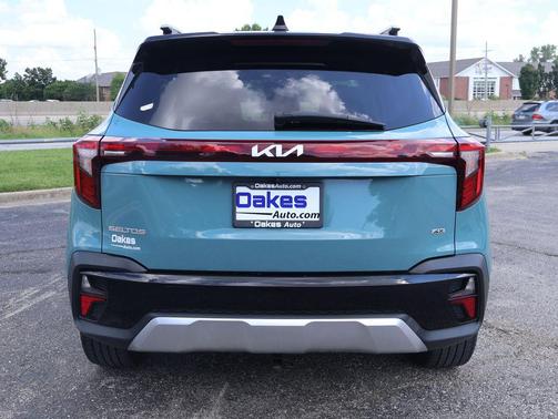 Pluton Blue/Black Roof 2024 Kia Seltos SX Turbo