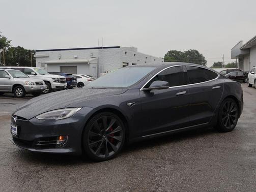 Midnight Silver Metallic 2019 Tesla Model S Performance