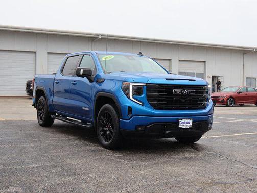 Dynamic Blue Metallic 2023 GMC Sierra 1500 Elevation