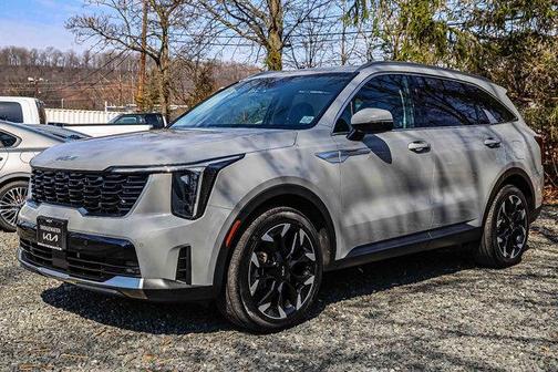 Wolf Gray 2025 Kia Sorento EX