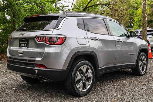 Billet Silver Metallic Clearcoat 2018 Jeep Compass Limited