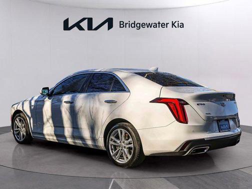 Summit White 2023 Cadillac CT4 Luxury