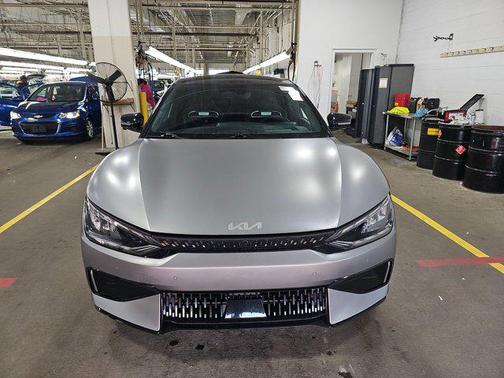 Steel Matte Gray 2024 Kia EV6 GT
