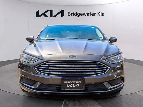 Gray 2017 Ford Fusion Hybrid SE