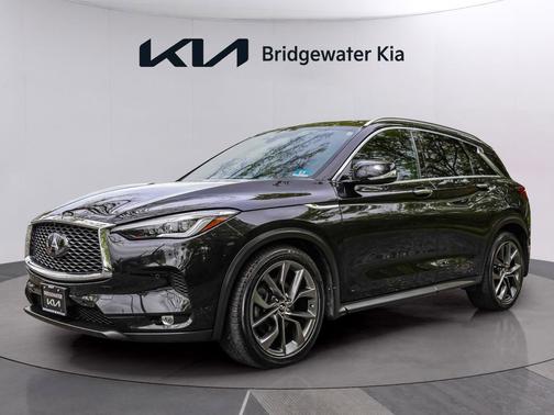 Eclipse Black 2019 INFINITI QX50 ESSENTIAL