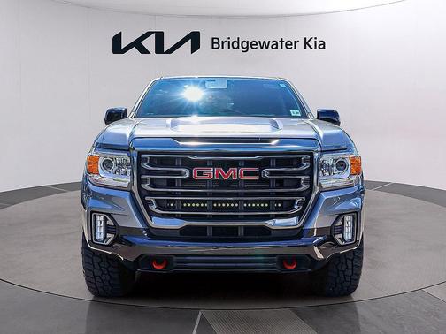 Satin Steel Metallic 2022 GMC Canyon AT4