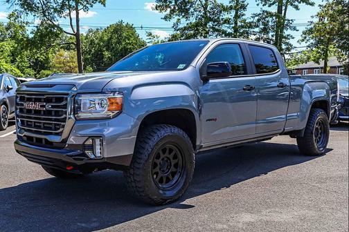 Satin Steel Metallic 2022 GMC Canyon AT4