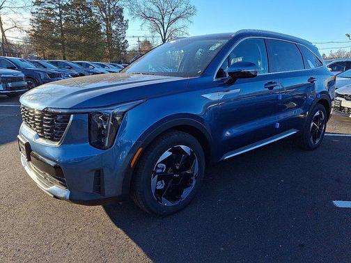 Mineral Blue 2026 Kia Sorento Hybrid EX