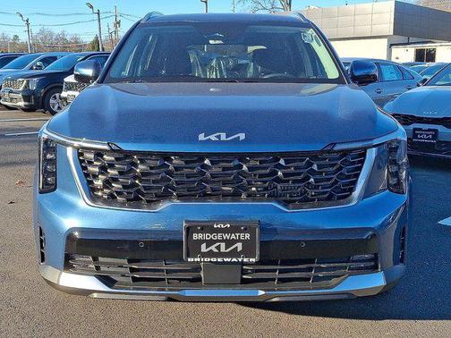 Mineral Blue 2026 Kia Sorento Hybrid EX