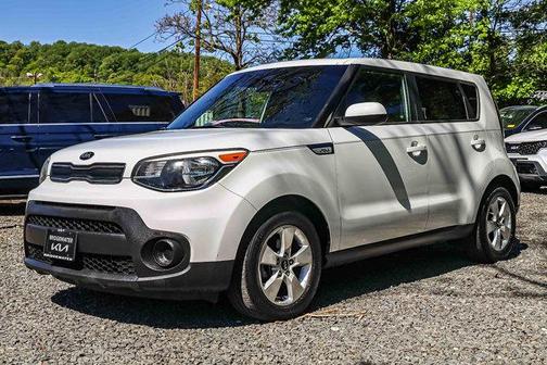 Clear White 2017 Kia Soul Base