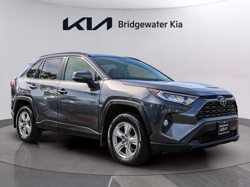 Gray 2020 Toyota RAV4 XLE