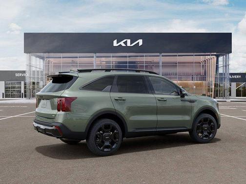 Jungle Green 2026 Kia Sorento SX