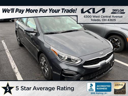 Gravity Gray 2021 Kia Forte LXS
