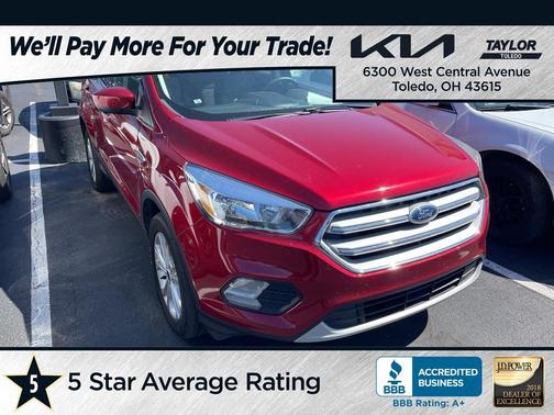 Ruby Red Tinted Clearcoat Metallic 2019 Ford Escape SE