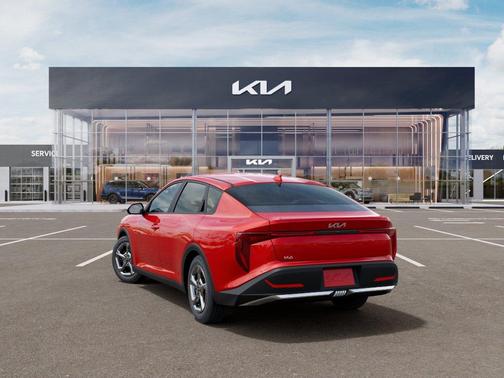 Currant Red 2026 Kia K4 LXS