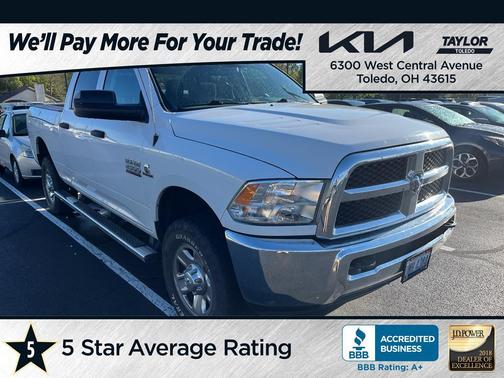 Bright White Clearcoat 2016 RAM 2500 Tradesman