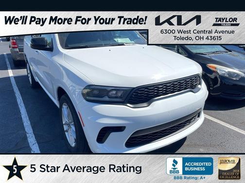 White Knuckle Clearcoat 2023 Dodge Durango GT