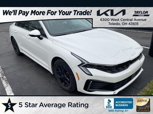 Snow White Pearl 2025 Kia K5 LXS