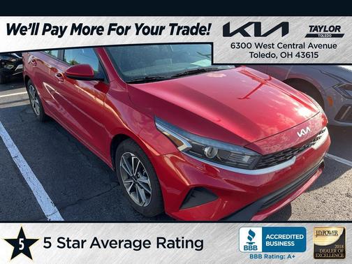 Currant Red 2023 Kia Forte LXS