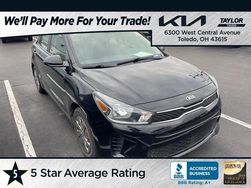 Aurora Black 2019 Kia Rio S