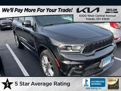 DB Black Clearcoat 2024 Dodge Durango GT