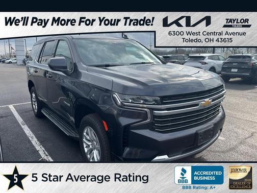 Dark Ash Metallic 2024 Chevrolet Tahoe LT