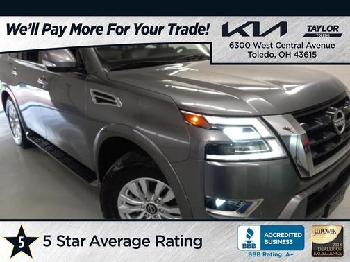 Gun Metallic 2024 Nissan Armada SV