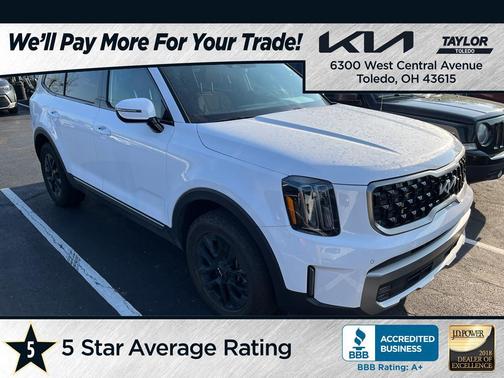 Glacial White Pearl 2023 Kia Telluride SX Prestige X-Pro