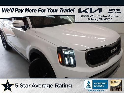 Glacial White Pearl 2023 Kia Telluride SX Prestige X-Pro