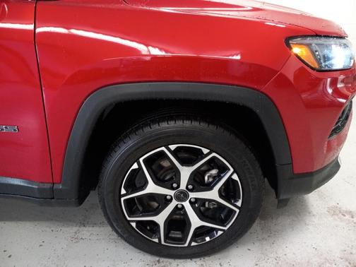 Red 2025 Jeep Compass Limited