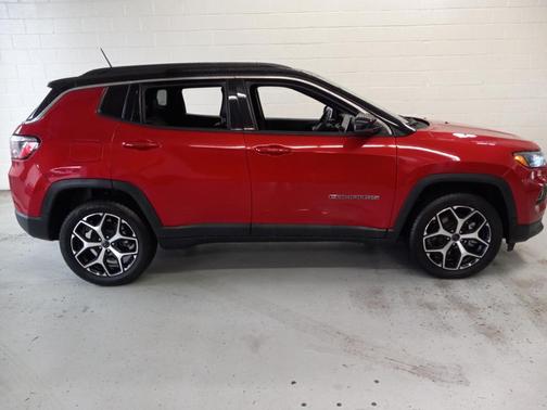 Red 2025 Jeep Compass Limited