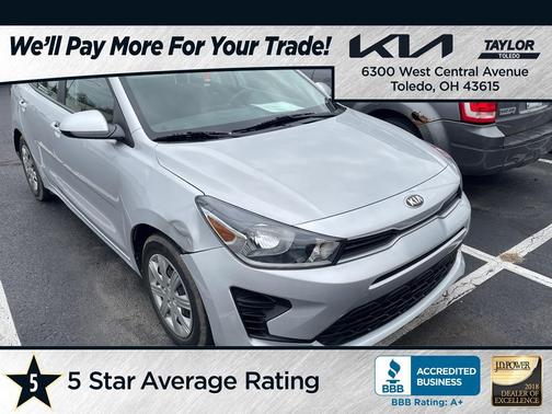 Silky Silver 2021 Kia Rio S