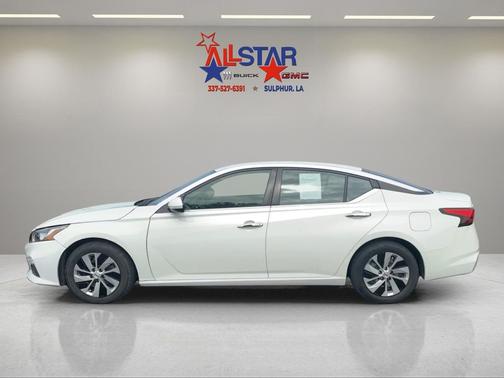 Glacier White 2020 Nissan Altima S FWD