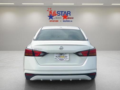 Glacier White 2020 Nissan Altima S FWD