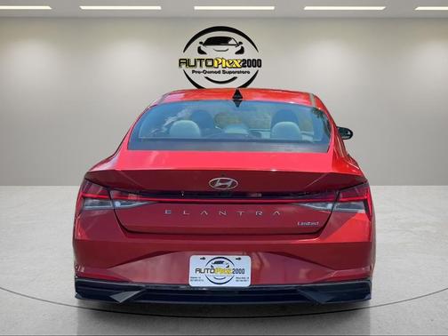Lava Orange 2021 Hyundai ELANTRA Limited