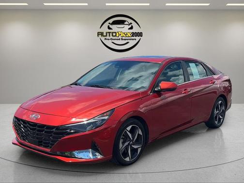 Lava Orange 2021 Hyundai ELANTRA Limited
