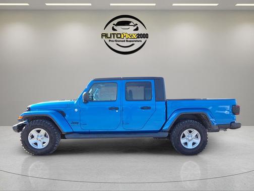 Hydro Blue Pearlcoat 2021 Jeep Gladiator Sport S