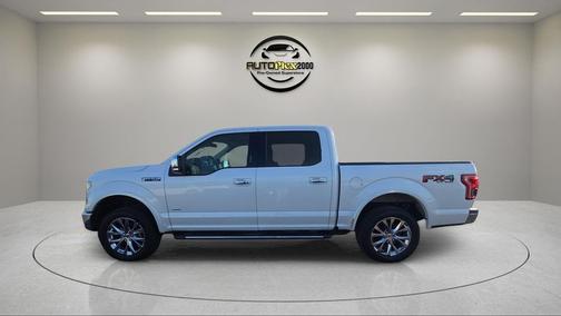 White Platinum Clearcoat Metallic 2016 Ford F-150 XLT