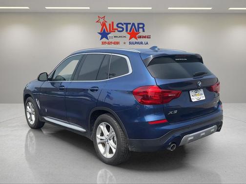 Phytonic Blue Metallic 2019 BMW X3 sDrive30i