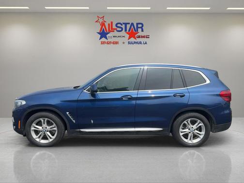 Phytonic Blue Metallic 2019 BMW X3 sDrive30i